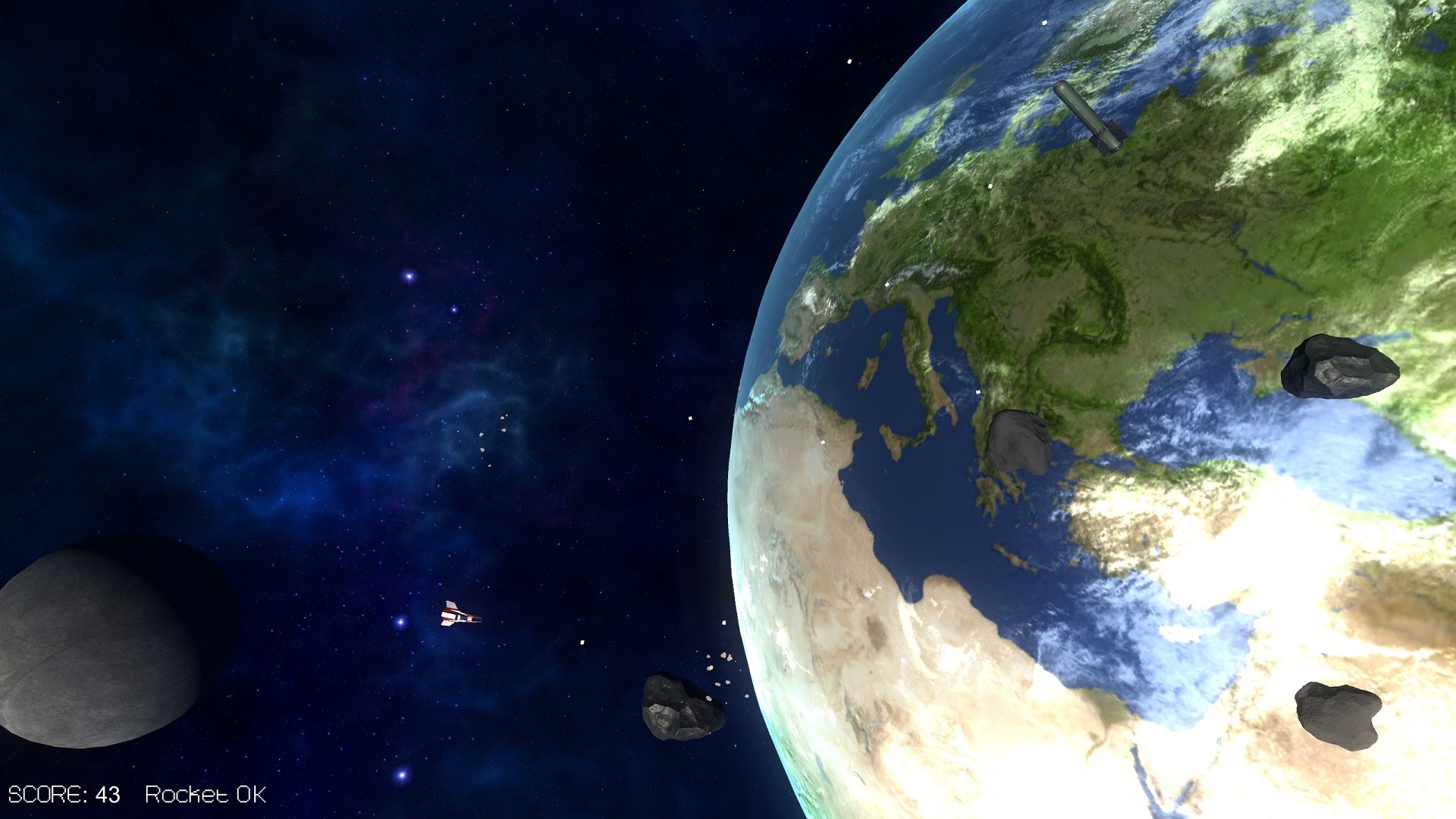 Asteroides, screenshot originale 6