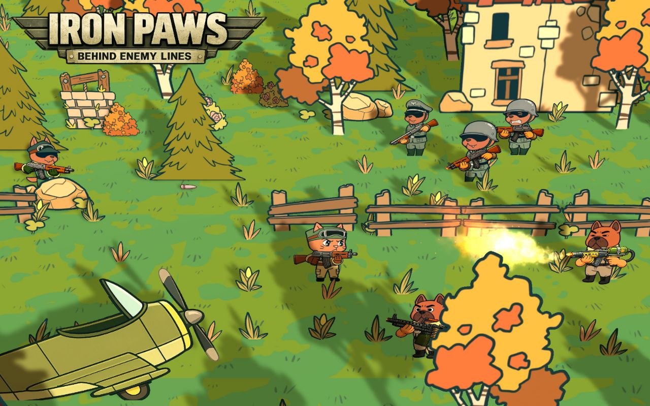 Iron Paws nella foresta